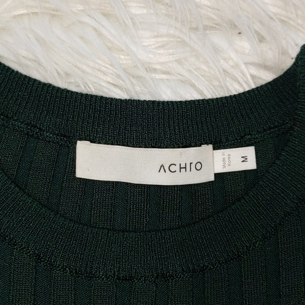 ACHRO Ribbed Tunic Sweater - Picture 4 of 4